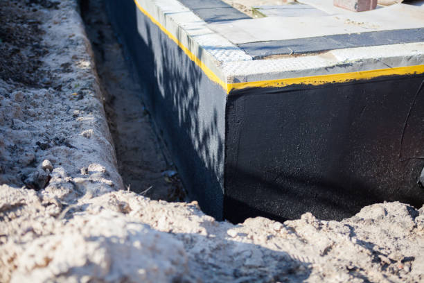 Professional Interior Drainage System technician working in Bargersville, IN
